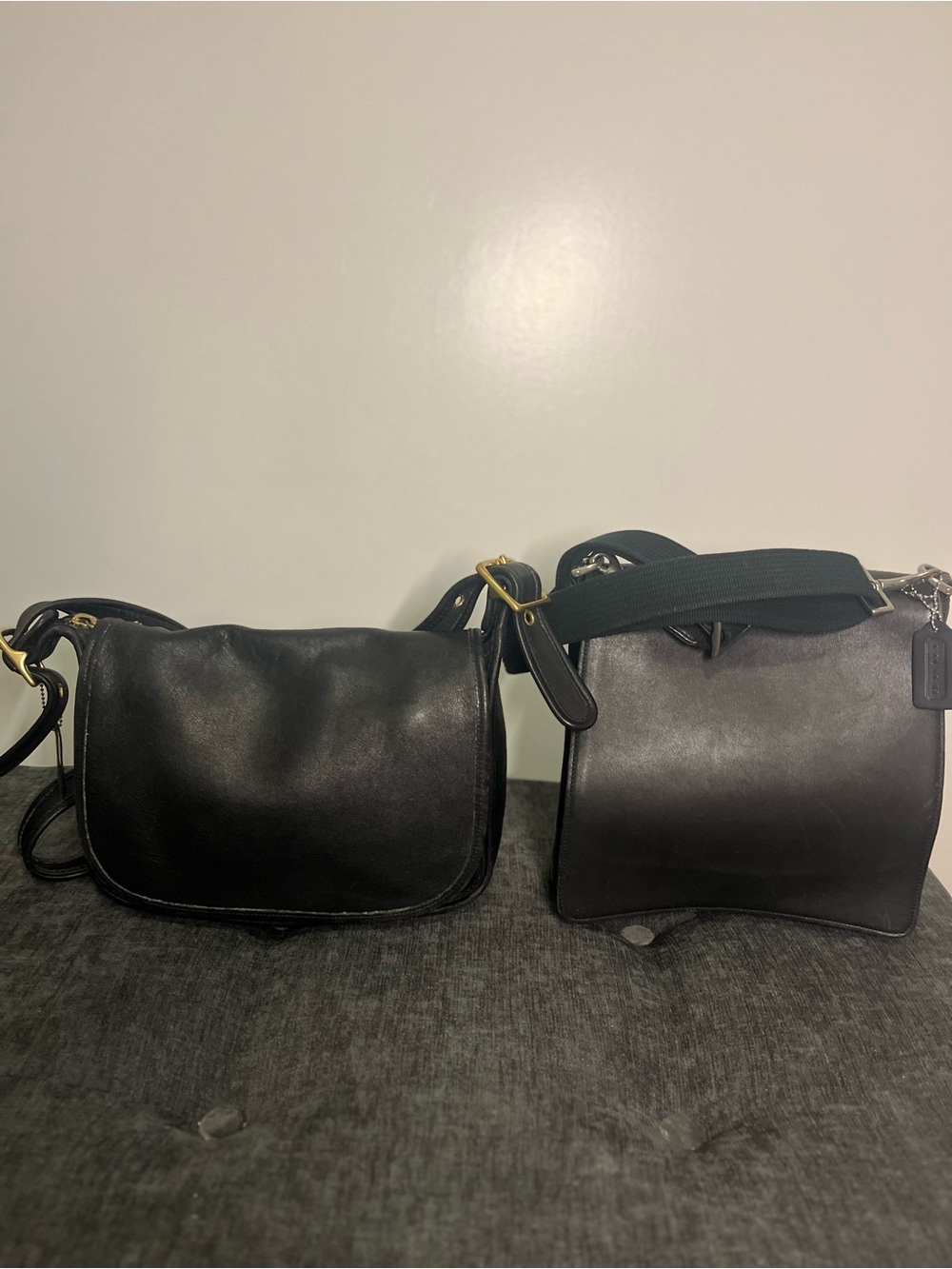Lot of 2 vintage Coach bags 9951 and 9431